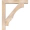 Ekena Millwork Balboa Block Smooth Bracket w/ Offset Brace, Douglas Fir, 7 1/2"W x 42"D x 48"H BKT0806X42X48BOA05SDF - alternate 4